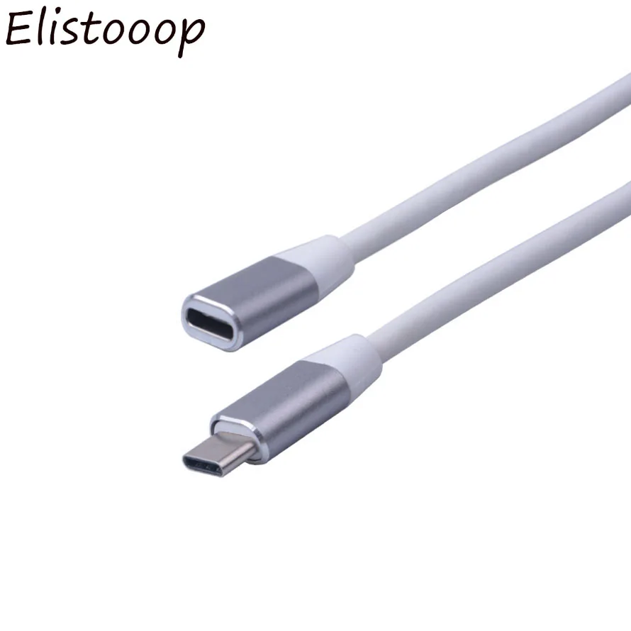 1 м USB 3 type C кабель-удлинитель для передачи данных к Штекерный женскому