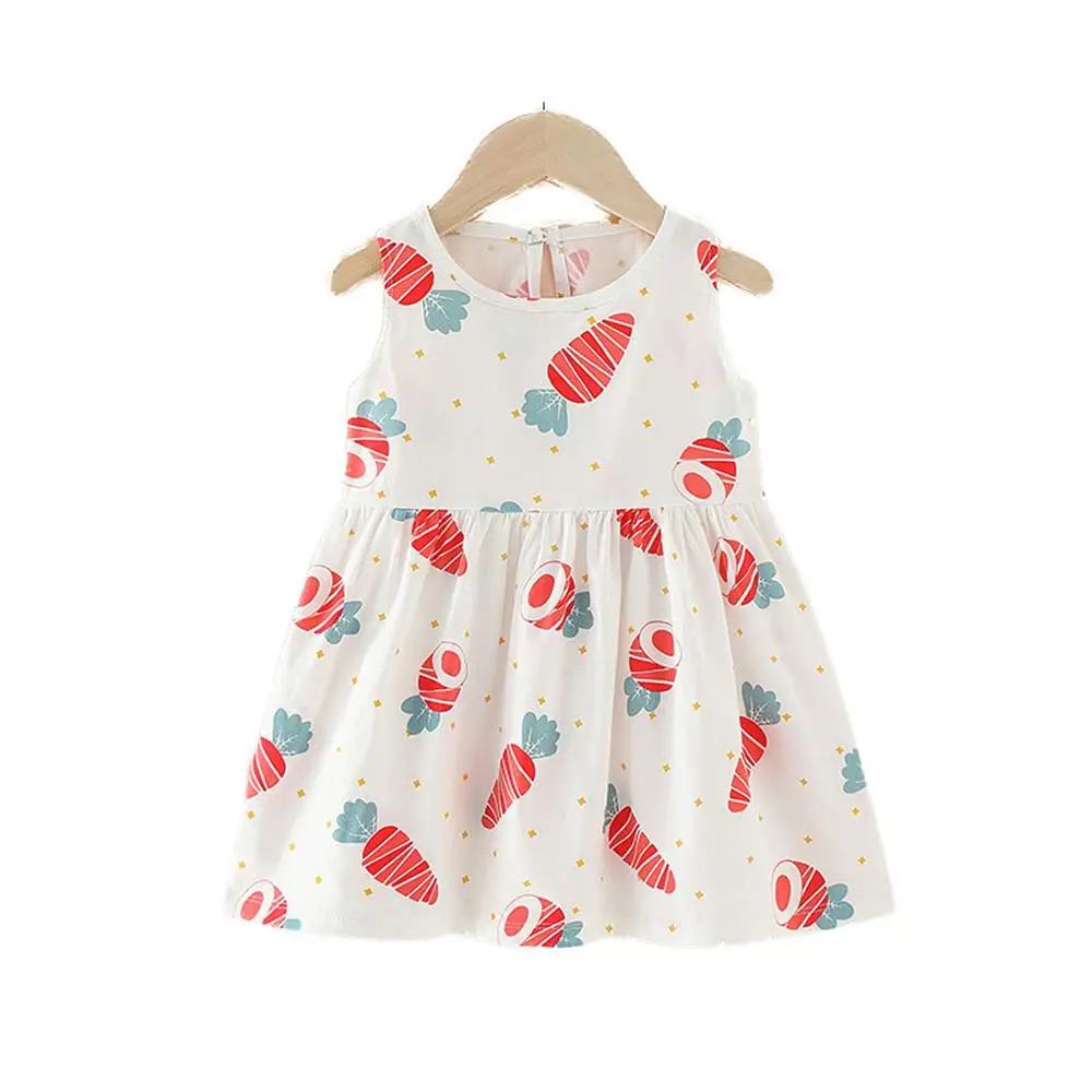 1-8 Y Toddler Children Little Girls Dresses Kids Baby Girl Animal Printed Casual A-line Christmas Princess Dress Clothes | Детская