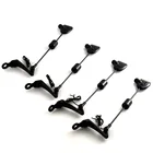 4-цветные Светодиодные индикаторы для рыболовных снастей на карпа, коробка на молнии, набор удочек, сигнализация клева крючка, свингер, аксессуары