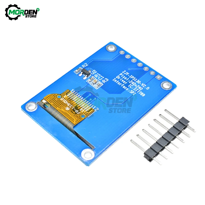Новый последовательный ЖК-дисплей 1 3 дюйма SPI с модулем IPS TFT 240X240 точечная матрица