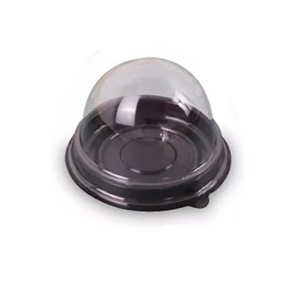 50 шт одноразовые Свадебные яйца желток слоеного полукруга упаковка для кексов