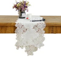 white lace bamboo cloth table flag cover towel coffee table tv cabinet home decorative tablecloth dust cover fabric table runner
