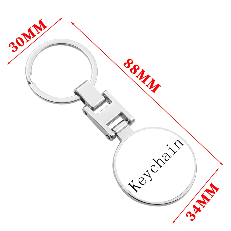 Автомобильный брелок автомобильный металлический для Volkswagen Golf Sharan Polos Passat CC LT