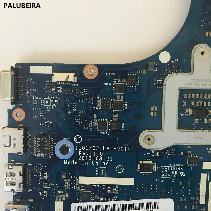 PALUBEIRA LA-9901P HM76 GT 720 M/1 GB подходит для lenovo G500S Материнская плата ноутбука DDR3 протестирована Быстрая