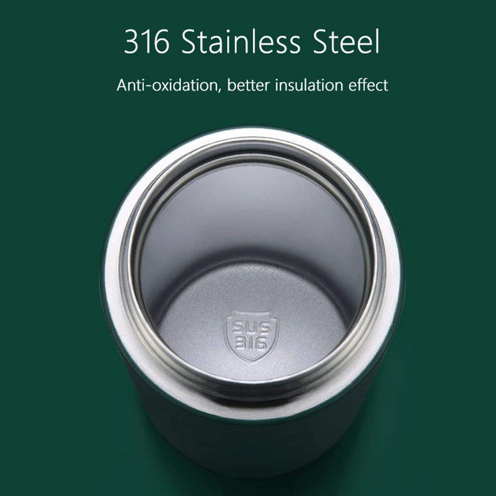 Горячая распродажа Вакуумный термос из нержавеющей стали 316 Бутылка-термос для путешествий с изолированным стаканом Кофе Рождественский подарок Тумблеры Бутылки для воды.