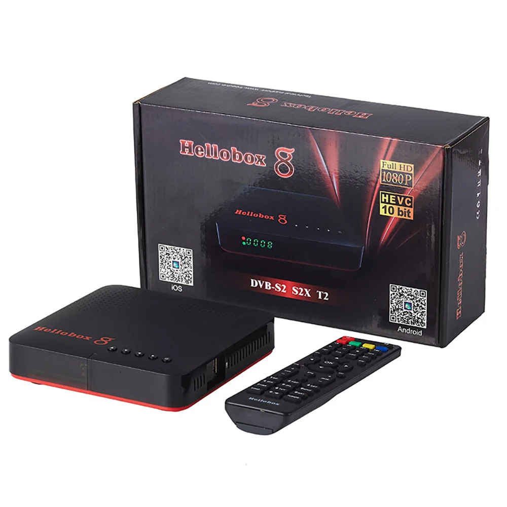 Новый спутниковый приемник Hellobox 8 ресивер стандарта DVB S2 комбинированный