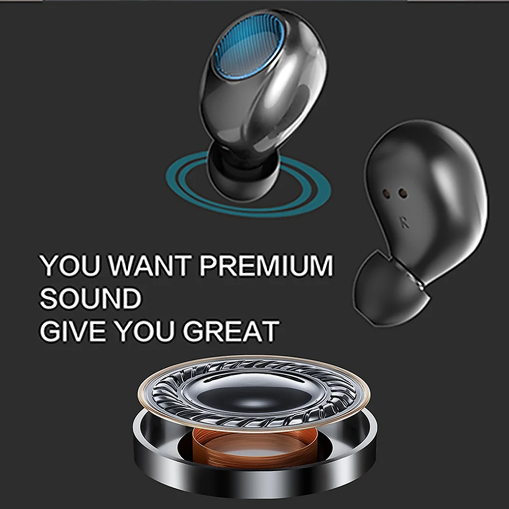 PT20 TWS наушники BT 5 0 беспроводная гарнитура с сенсорным управлением стерео 4D HiFi
