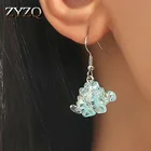 ZYZQ модные серьги из смолы Ins ветер мультфильм для женщин креативные акриловые серьги динозавр Индивидуальный Забавный подарок на Хэллоуин