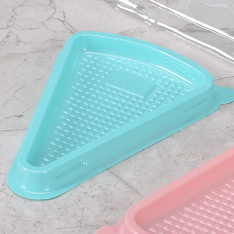 1 шт. портативные треугольные коробки для торта прозрачная Водонепроницаемая