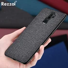 Чехол для OPPO A9 2020, тканевый жесткий чехол из ПК и мягкого ТПУ, бампер, задняя крышка для OPPO A5 2020, Простой деловой чехол Coques