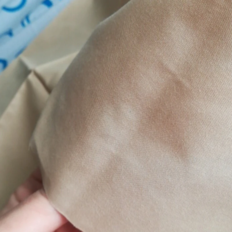 Вышитая ткань Booksew 100% хлопок африканская Анкара однотонная бежевая Лоскутная