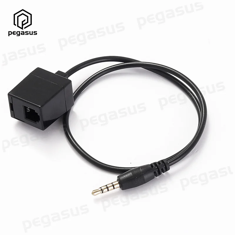 Удлинительный Кабель адаптер 3 5 мм штекер к RJ9 4P4C гнездовой конвертер провод для