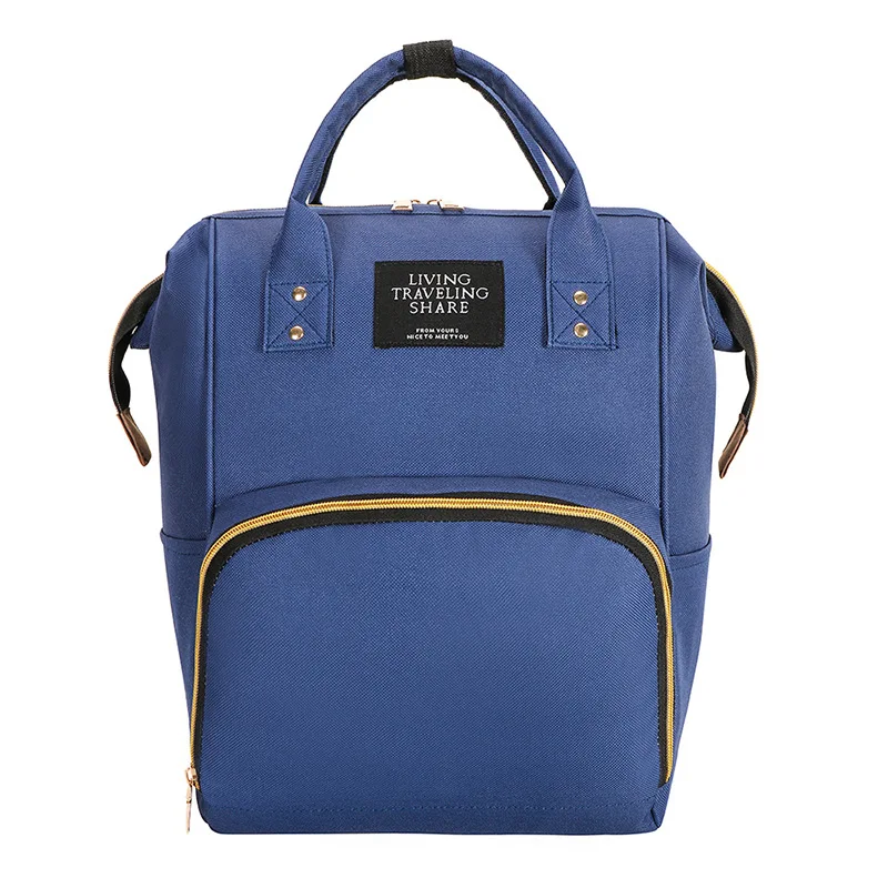 

Fashion Mummy Maternity Nappy Bag Large Capacity Nappy Bag Travel Backpack Nursing Bag for Baby Care Women's Zipper Bag