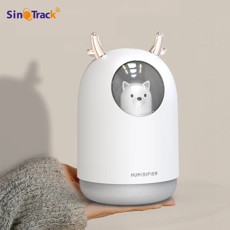 

Air Humidifier 300ML Cute Rabbit Ultra-Silent USB Aroma Essential room Car LED Night Lamp Air Purifier Mist Maker Air Fresher