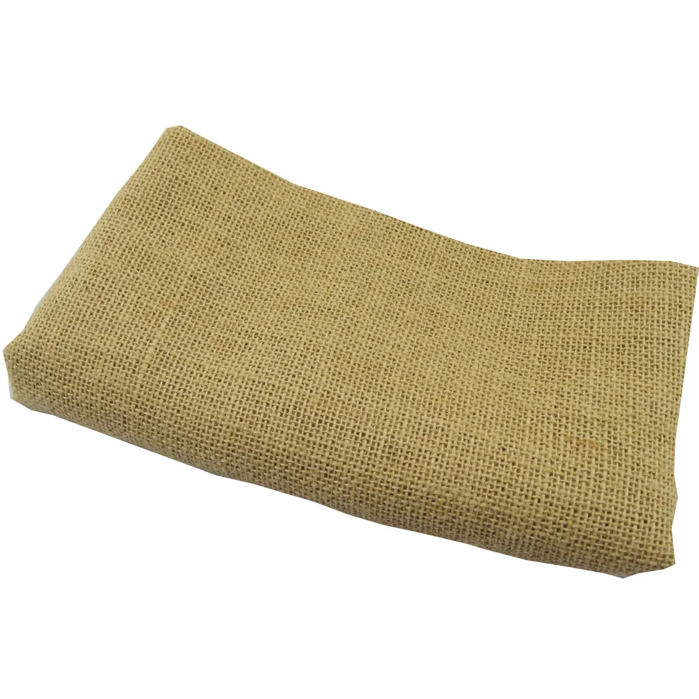 160x100 см джутовый мешок льняной ткани для хранения сумок настольная дорожка с