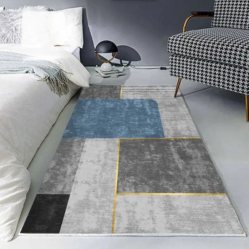 

Bedroom Carpets Living Room Decoration Washable Lounge Rug Large Area Rugs Bedside Carpet Home Decor Floor Mat Soft Bath Rug