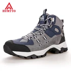 Ботинки мужские и женские из натуральной кожи, водонепроницаемые, зимние