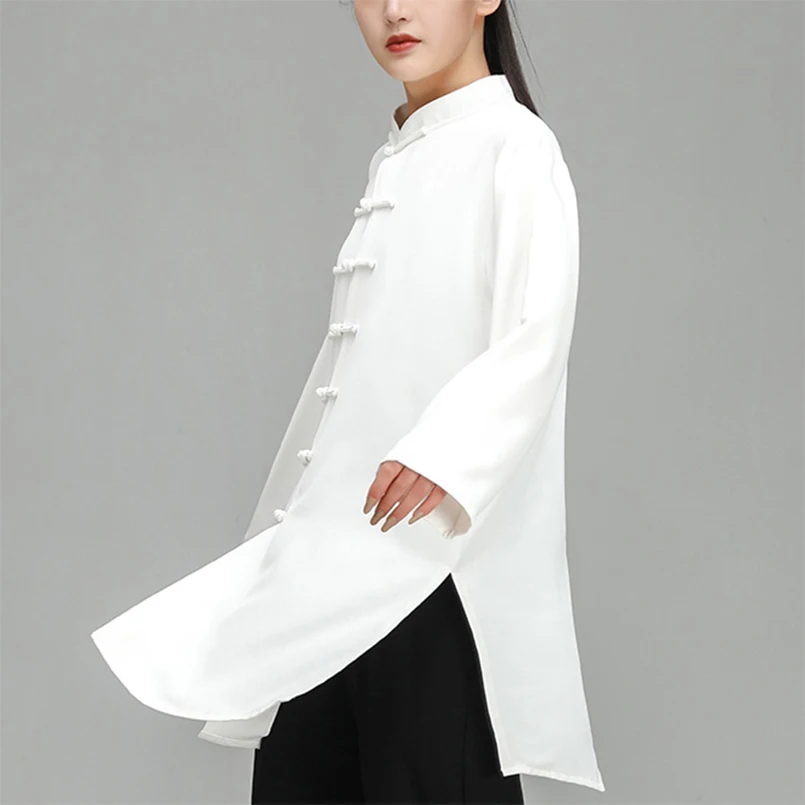 Новинка женские белые комплекты одежды Taiji костюм Тан форма кунг фу костюмы для