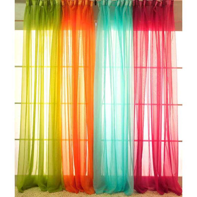 1 шт. белая занавеска для окна в современном стиле занавески дверей драпировка