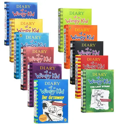 

Diary of a Wimpy Kid Jeff Kinney Original English Children's Books