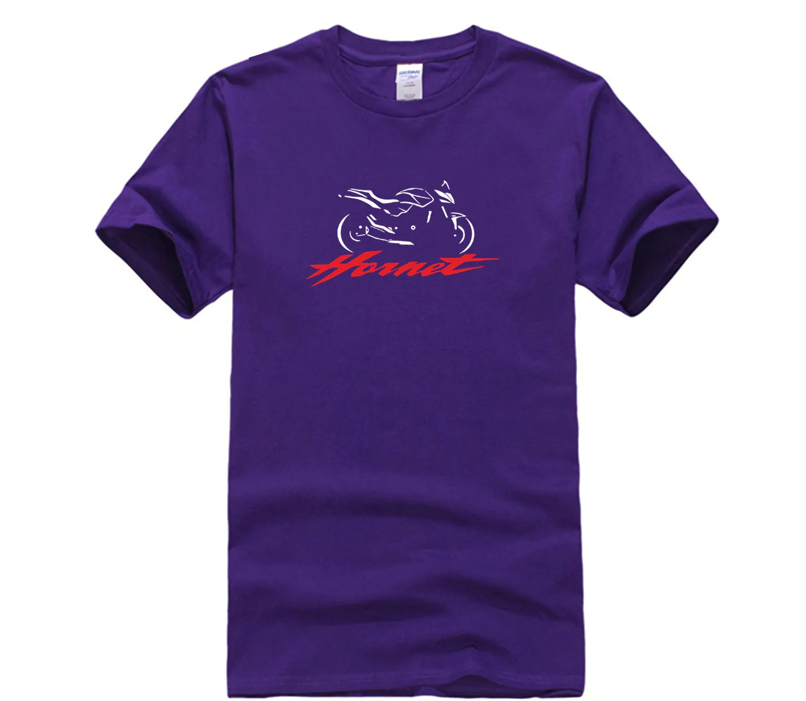 Горячая Распродажа 100% хлопковая футболка для мотоцикла HORNET CB600F CB 600 F Футболка с
