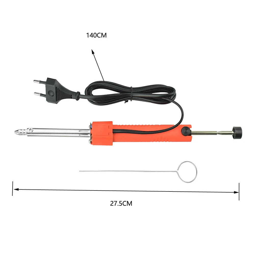 

HB-019 220V 36W Electric Soldering Iron Vacuum Solder Sucker Welding Desoldering Pump Soldering Iron Repair Tool EU Stock 2 IN 1