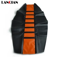 motorcycle universal seat cover off road car rubber striped soft moto seat cover for 690 enduro r 300 xc exc 690 enduro r