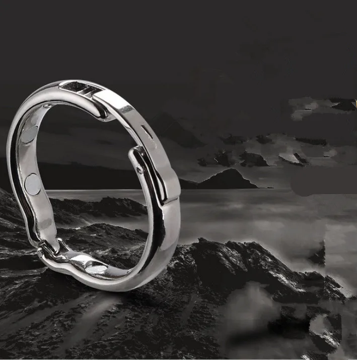 Кольцо для пениса из нержавеющей стали мужчин на пенис увеличивающий рост кольцо