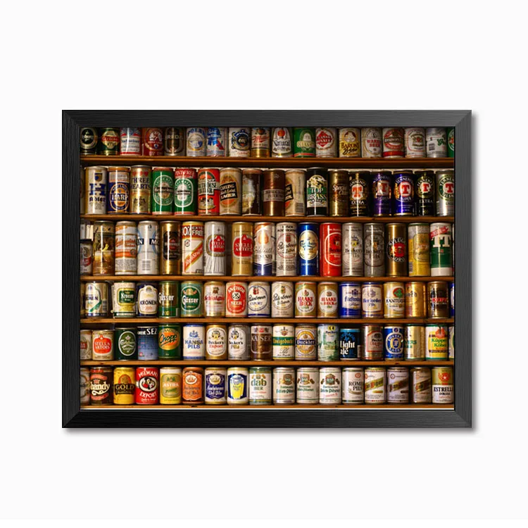 

Abstract Bar Beer Wall Art Canvas Painting Nordic Poster Bottle Wall Pictures For Living Room Night Club Party Decor Unframed