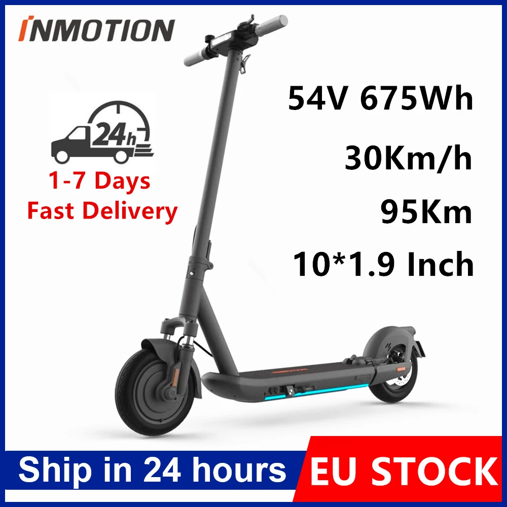 Оригинальный INMOTION L9 электрический скутер 10 дюймов шины Макс Скорость минус 30 км/ч