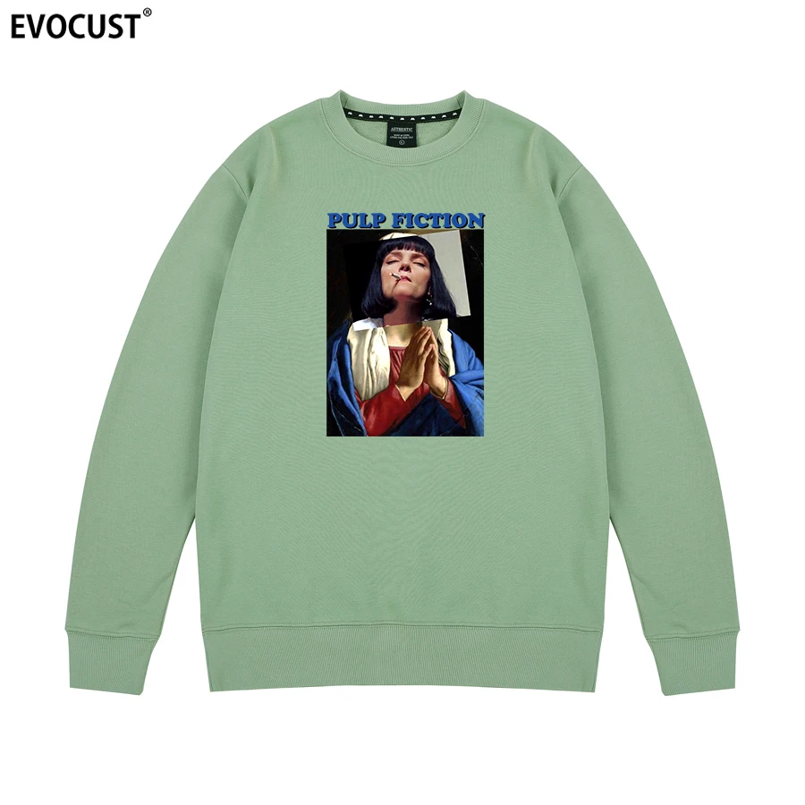 Девы Мэри хип-хоп целлюлоза фантастика Квентин Тарантино кино толстовки Мужские