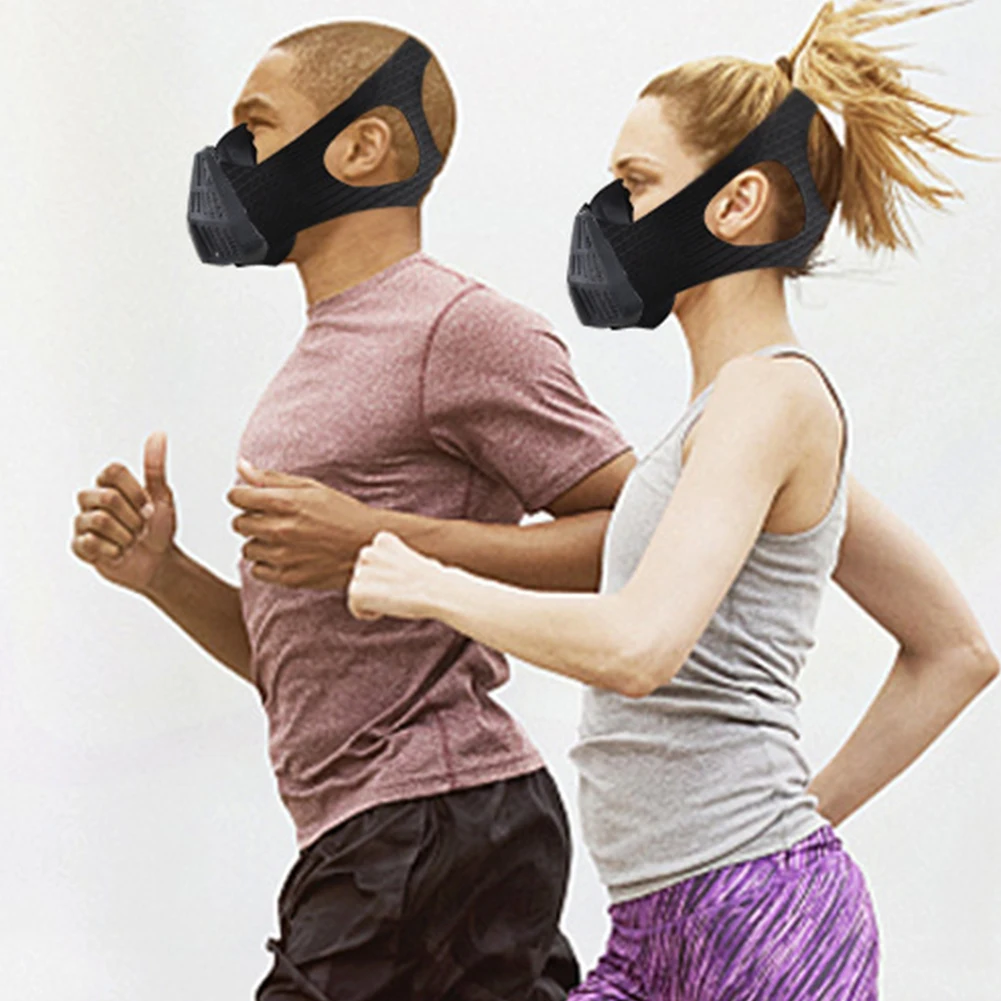 Кислородная силиконовая Спортивная маска с эффектами высоты водонепроницаемая