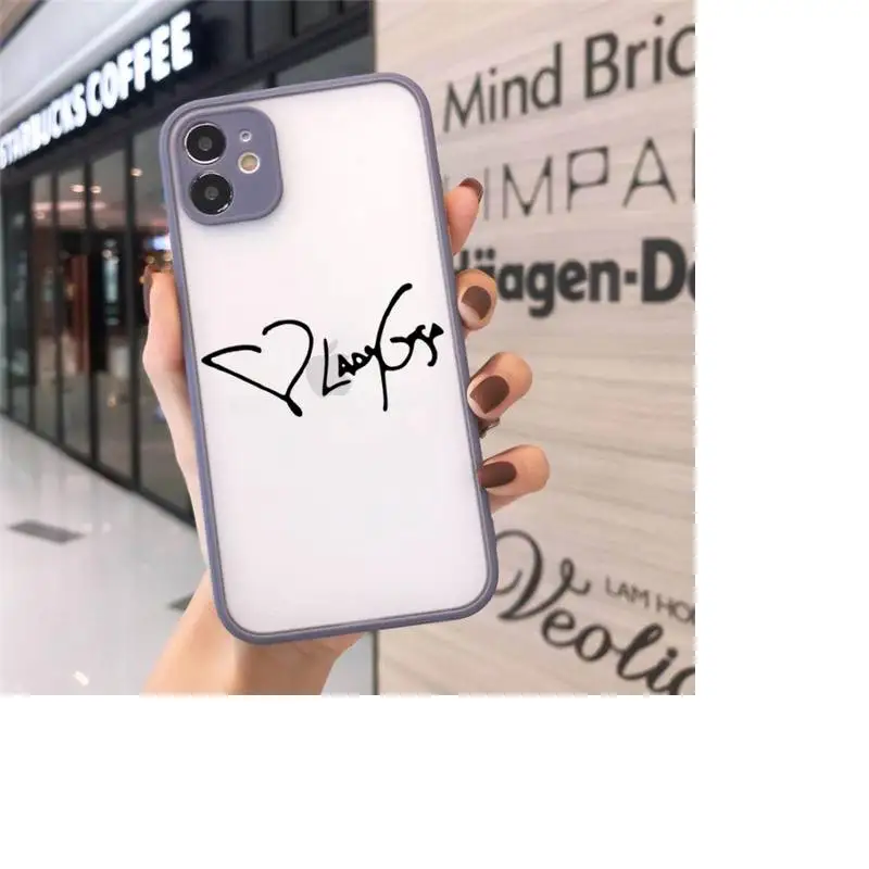 

lady gaga chromatica Phone Cases matte transparent For iphone 7 8 11 12 plus mini x xs xr pro max cover