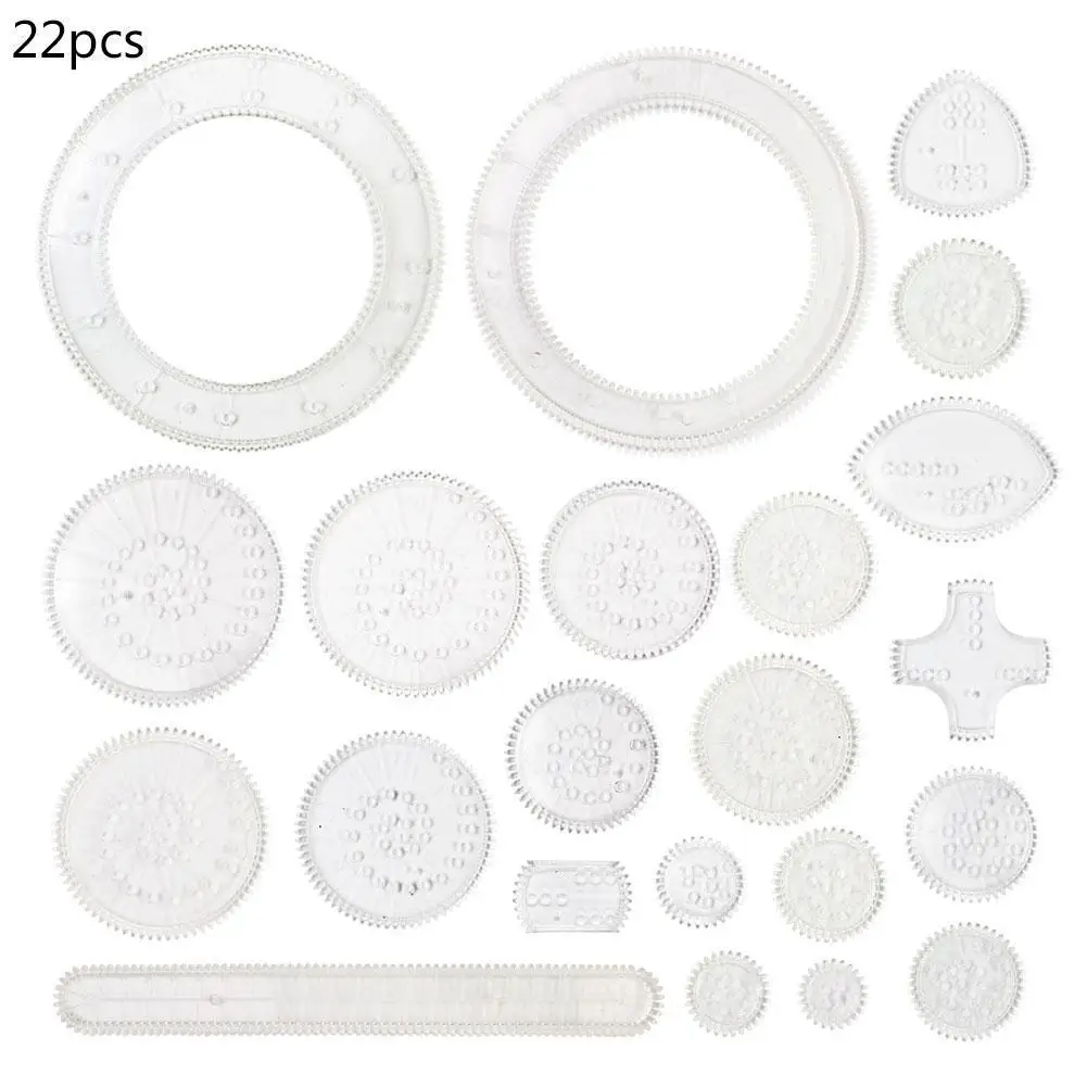

Spirograph Drawing Toys Set Interlocking Gears Wheels Painting Drawing Accessories Creative Educational Toy Spirographs