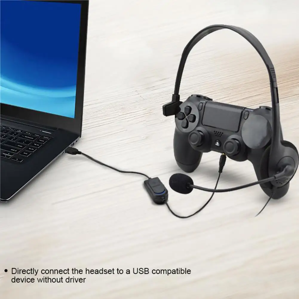 Одноушные наушники для работы с клиентами проводные шумоподавляющим микрофоном