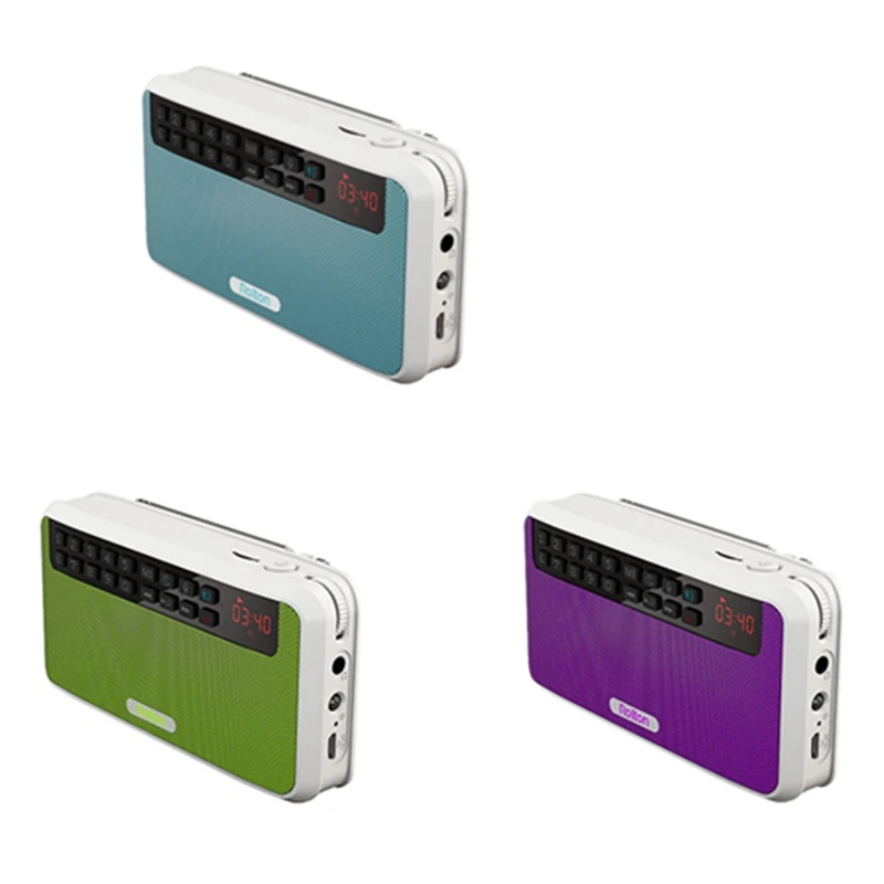 Rolton E500 портативный fm-радио Bluetooth беспроводной Hi-Fi стерео MP3 динамик AM NOAA погода