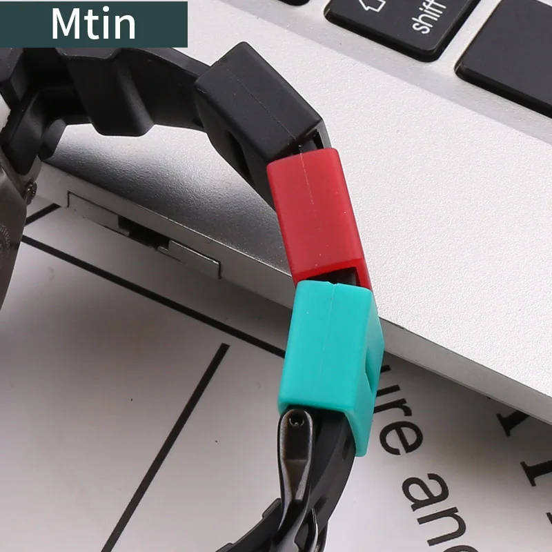 Watch accessories swimming ring resin strap loop suitable for Casio BABY-G BGA BA110 111 120 strap buckle