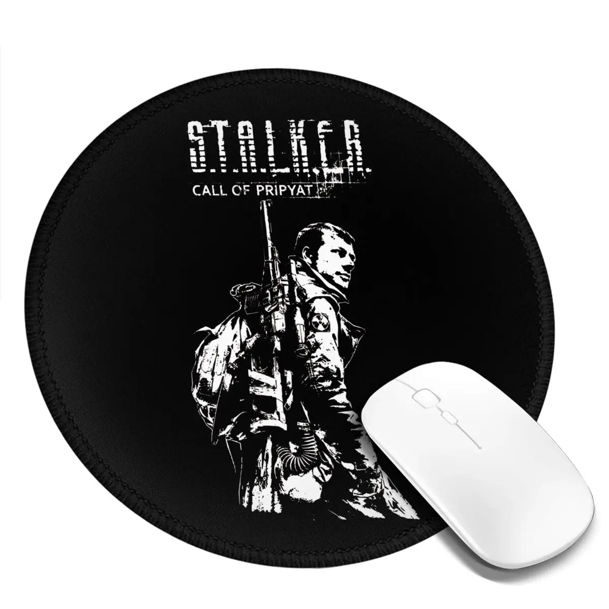 

Stalker Game Mouse Pad Stalker COP White Armrest High Quality Mousepad Photo Desk Rubber Luxury Mouse Mat