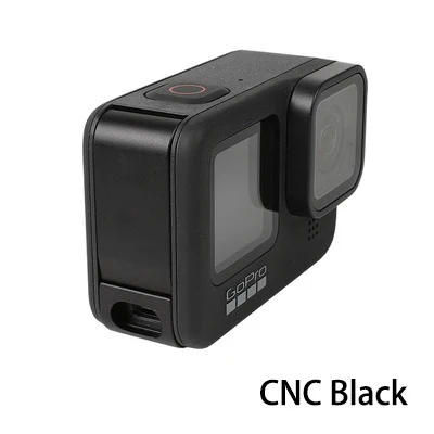Для GoPro 9 10 перезаряжаемая боковая крышка из алюминиевого сплава запасная батареи