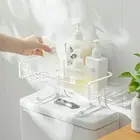 Стеллаж для унитаза для ванной комнаты, настенный подвесной Многофункциональный стеллаж для ванной комнаты, аксессуары для ванной комнаты