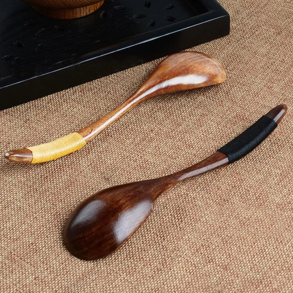 2018 Лот деревянная ложка бамбуковая кухонная посуда инструмент суп чайная