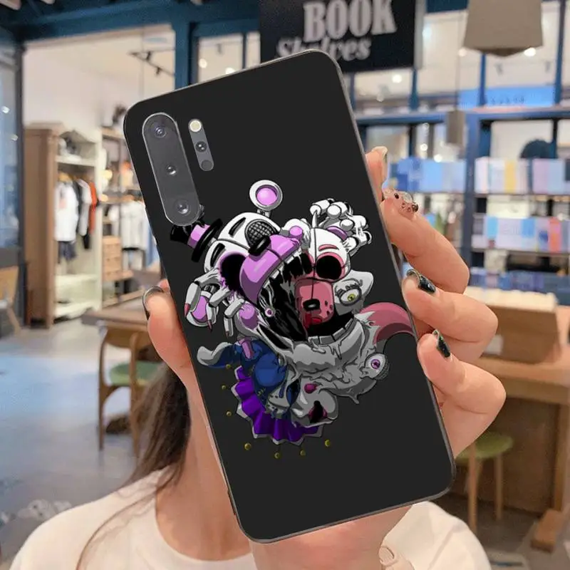 SFM Fnaf АНИМАТРОНИКА аниме чехол для телефона Samsung Galaxy Note20 ultra 7 8 9 10 Plus lite J7 J8 2018