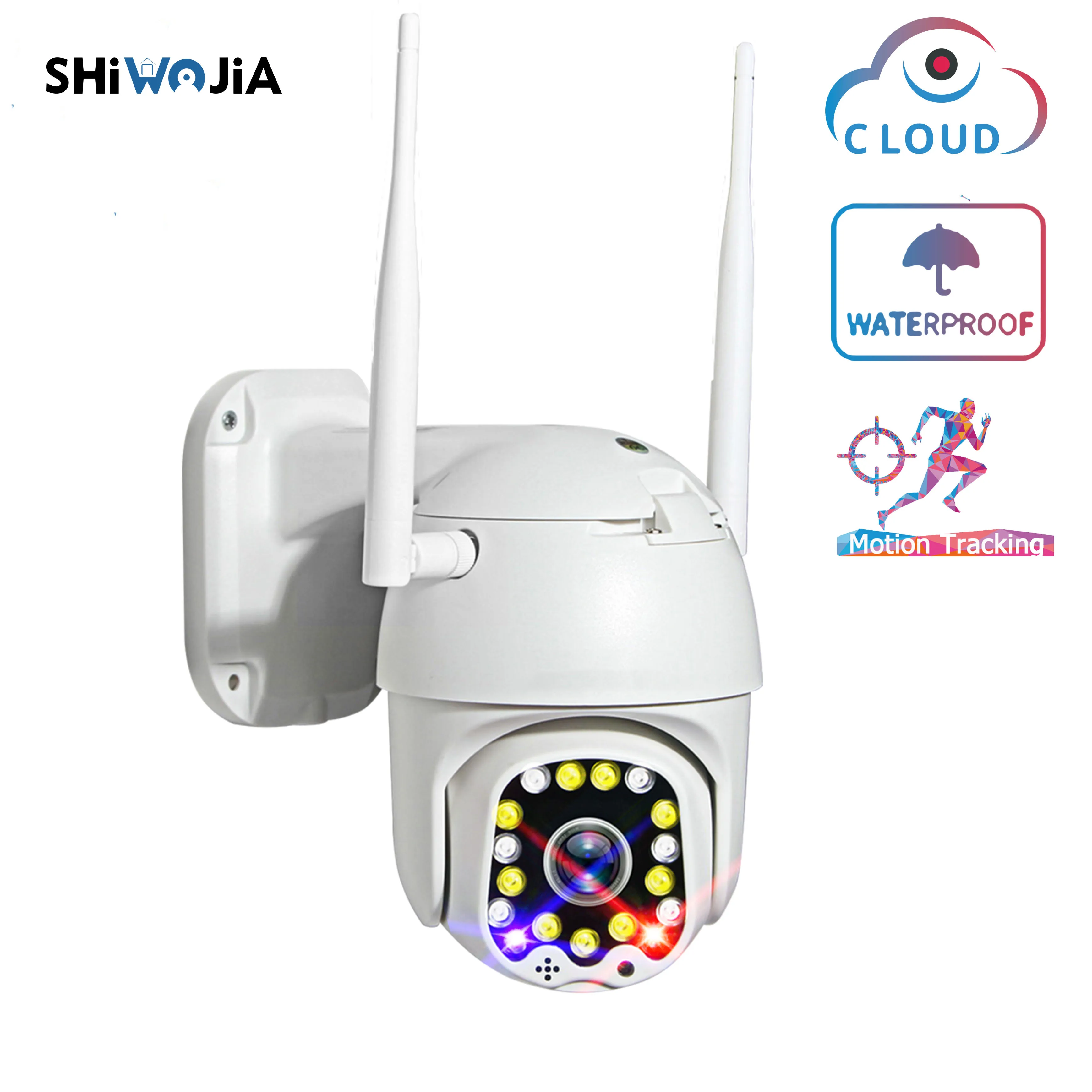 IP камера INQMEGA 1080P купольная с автослежением Wi Fi водонепроницаемая|Камеры