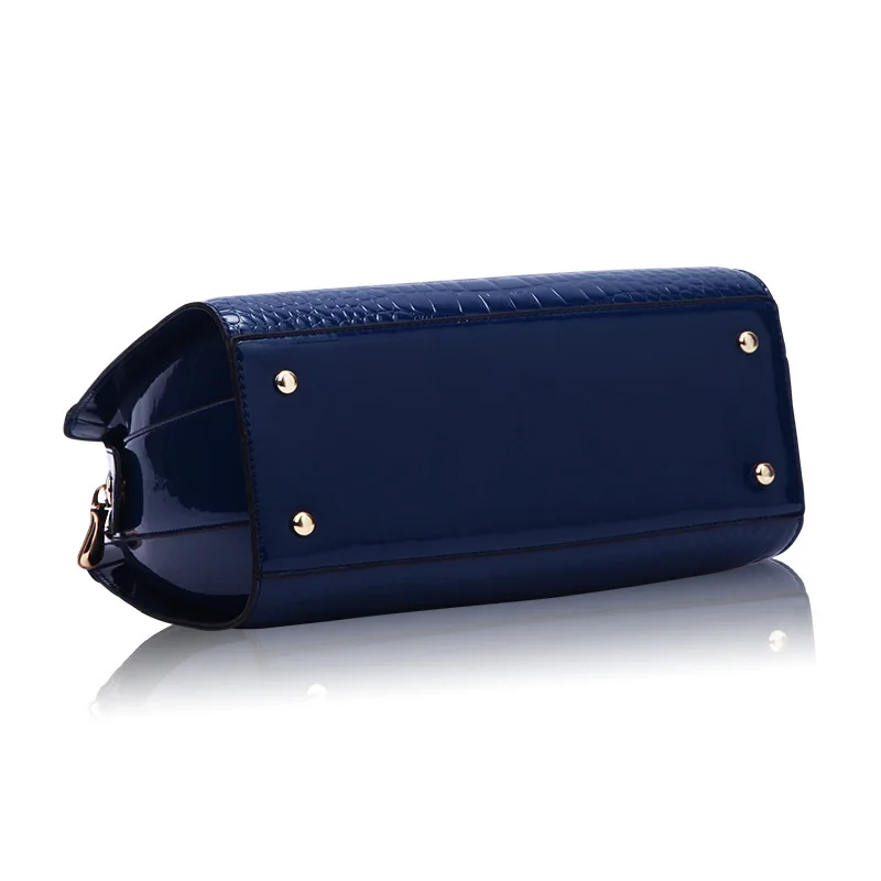 

Crocodile Print Women's Bag Leather Handbag for Women Casual Tote Ladies Crossbody Bag Shell Shoulder BagnLuxury Large Capacity