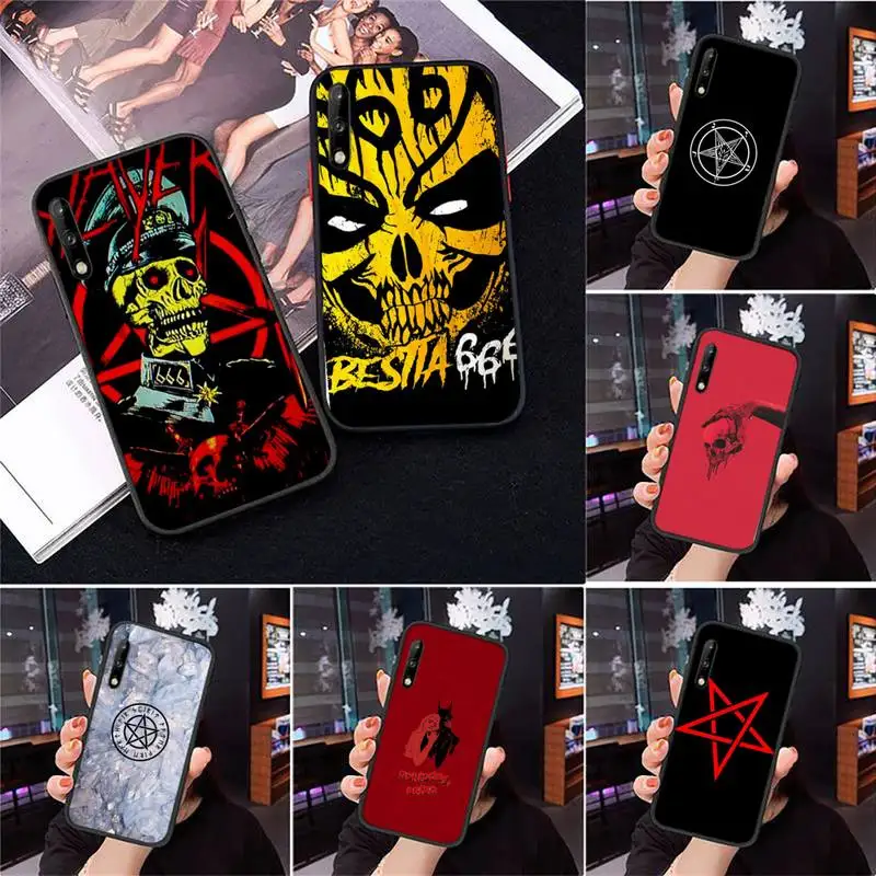 

Pentagram 666 Demonic Satanic Phone Case for Samsung Galaxy J2 J4 J5 J6 J7 J8 Note5 7 8 9 10 20 prime plus lite ultra pro cover