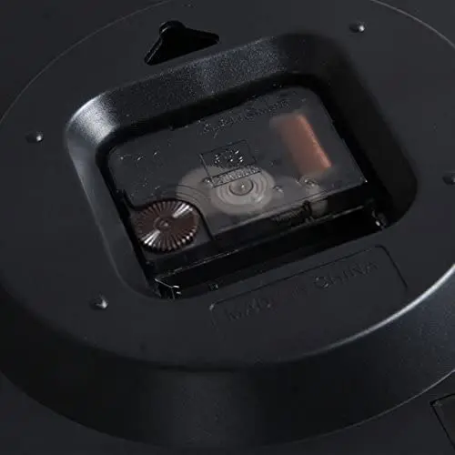 Бесшумные настенные часы 3D для ванной комнаты модель 8808 года офисные (черный и