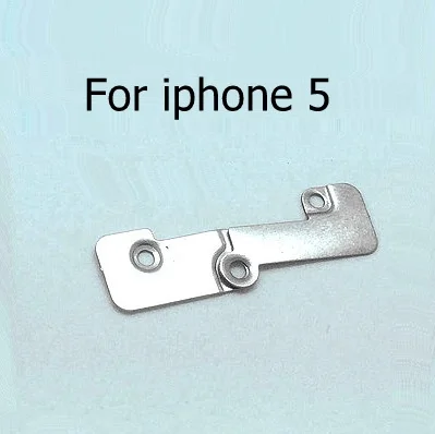 For iphone 5 Металлический Чехол-бампер для аккумулятора, фиксированная часть для iphone 4 4s 5 5s 5c se 6 6s 7 8 Plus X XS MAX XR, внутренний металлический кронштейн, зажим, держатель, щит - Цвет: For iphone 5