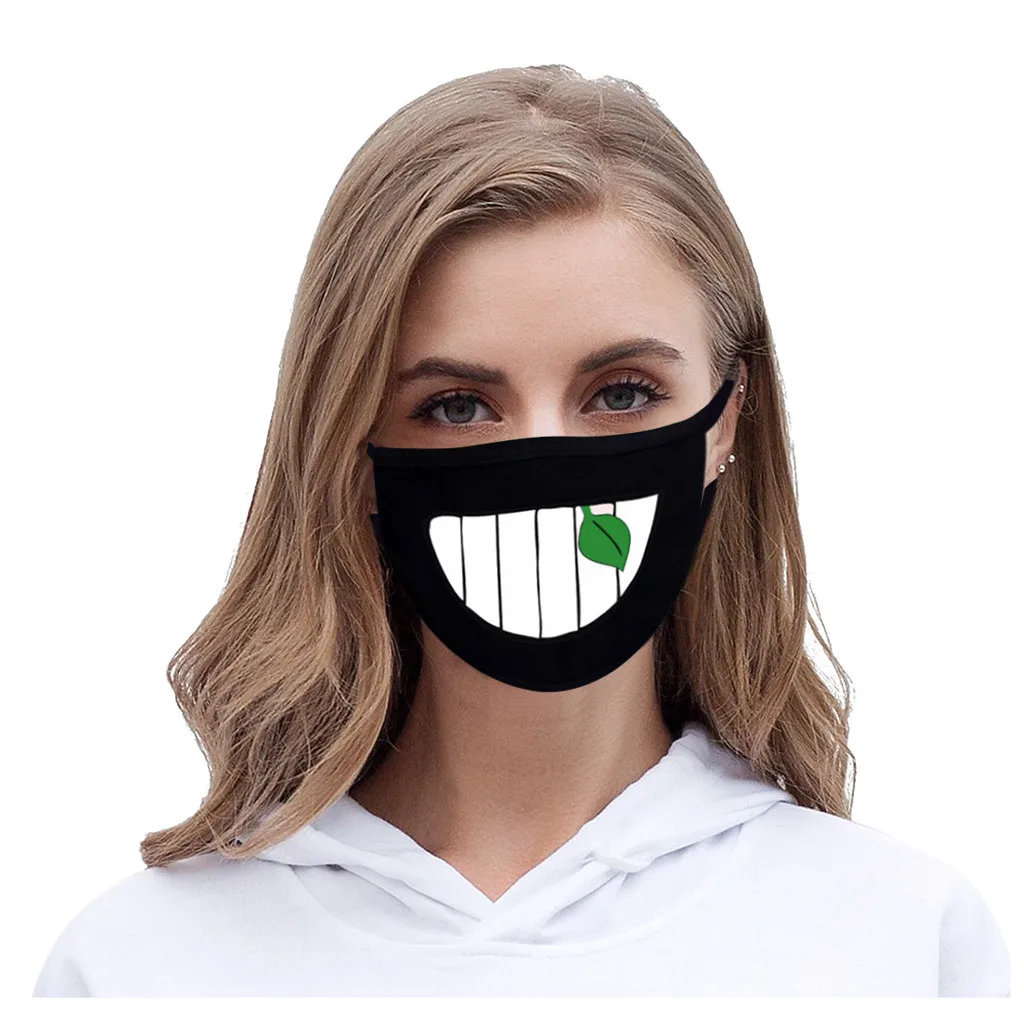 2020 модные забавные выражения гримаса маска для лица на открытом воздухе вечерние