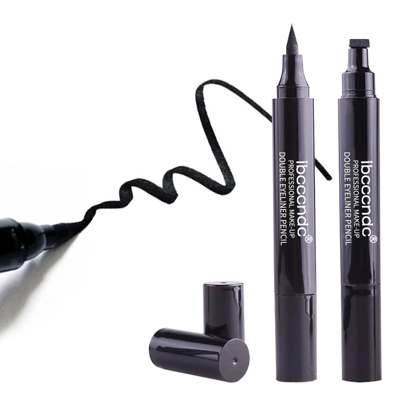 Новинка 1 шт. Быстросохнущий карандаш для глаз с двойным концом 2 в водостойкий