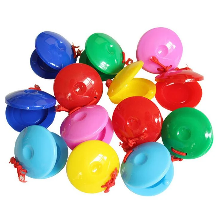 Деревянный перкуссионный инструмент деревянный кастагнетт для обучения детей